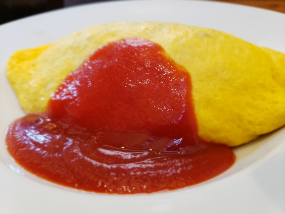 Omelette rice